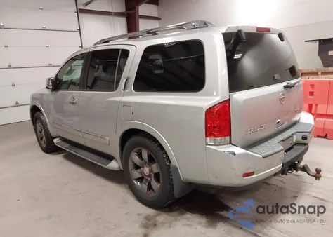 2010 Nissan Armada Titanium from USA, damaged, VIN 5N1AA0NC4AN603344